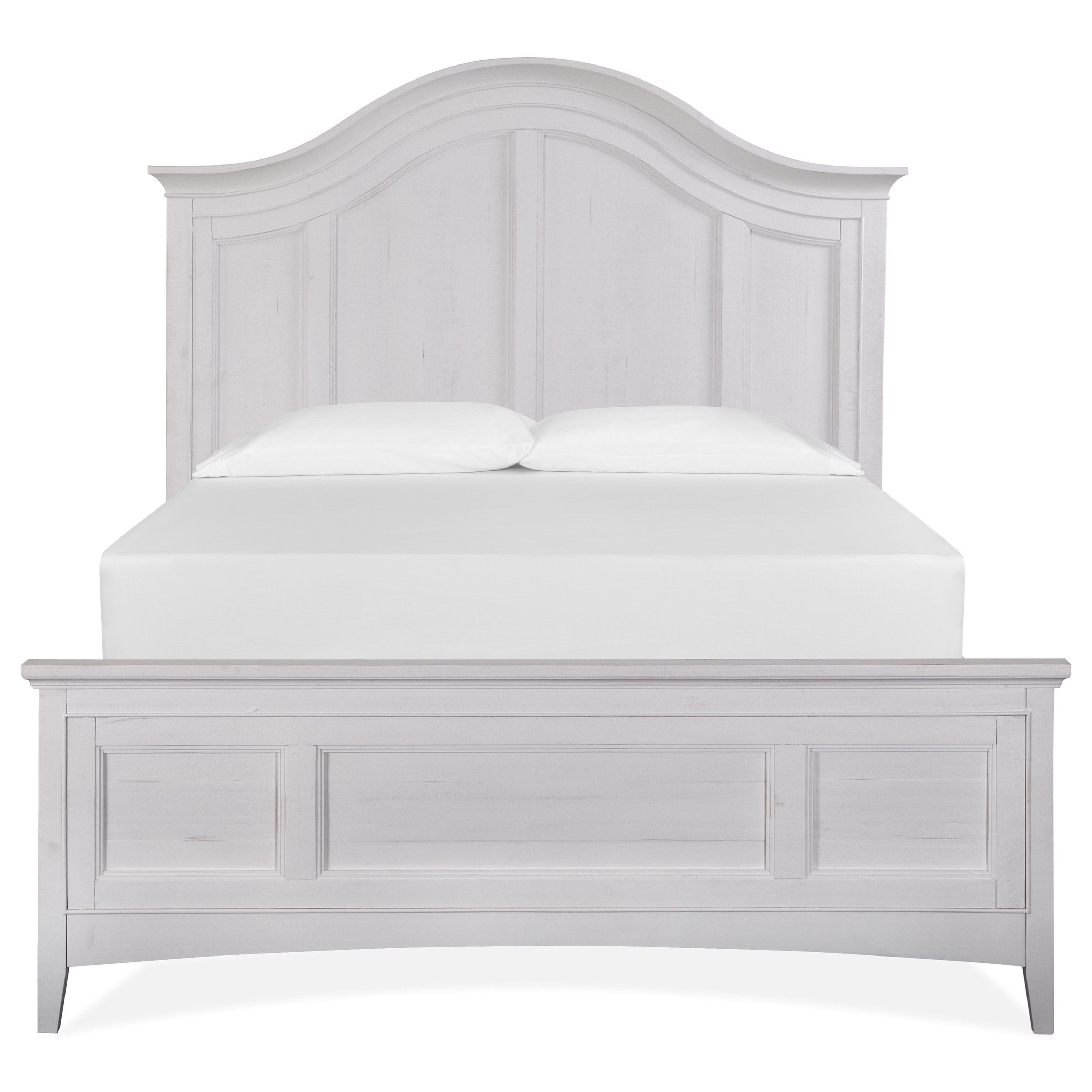 Magnussen Home Heron Cove Bedroom B440065A King Arched Bed Furniture